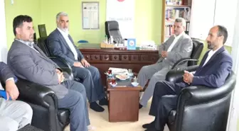 Yapıcıoğlu Sur İlçesinde STK'ları Ziyaret Etti