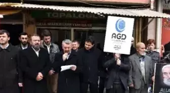 Agd Gümüşhane'de Mısır'da Ki Hukuksuzlukları Protesto Etti