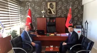 Başkan Şahiner Emniyet Müdürünü Ziyaret Etti