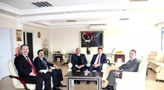 AK Parti Milletvekili Adaylarından Emniyet Müdürlüğü'ne Ziyaret