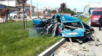 Bandırma'da Trafik Kazası: 1 Yaralı