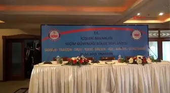 Trabzon İçişleri Bakanı Öztürk, 'Seçim Güvenliği Bölge Toplantısı' İçin Trabzon'da