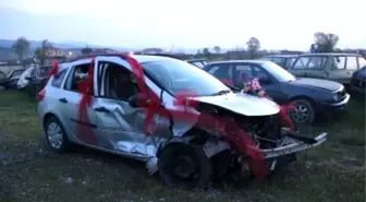 Düğün Aracı Kaza Yaptı: 7 Yaralı