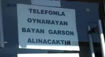 Telefonla Oynamayan Bayan Garson Alınacaktır