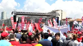 İzmirliler 1 Mayıs'ta Soma'yı Unutmadı