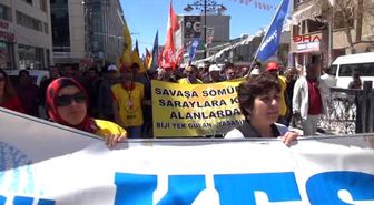 Van'da 1 Mayıs Kutlandı