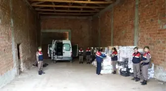 Arnavutköy'de 700 Bin TL'lik Kaçak Sigara Ele Geçirildi