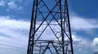 Köylülerden Enerji Nakil Hattı Protestosu