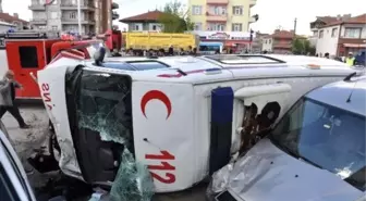 Yozgat'ta Ambulansın Karıştığı Kazada 1 Kişi Öldü, 3 Kişi Yaralandı