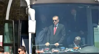 Cumhurbaşkanı Erdoğan Tekirdağ'da