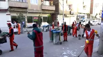 Kentin Temizliği 329 İşçiyle Yapılıyor