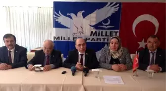 Millet Partisi Genel Başkanı Aykut Edibali Kayseri'de