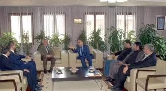 Saadet Parti'li Adaylar ATO'yu Ziyaret Etti