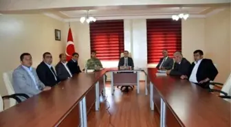 Tut İlçesinde Seçim Güvenliği Toplantısı Yapıldı