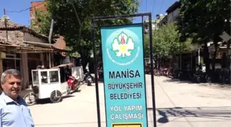 Akhisar'da Asfaltlama Çalışmaları Başladı