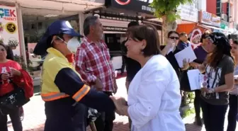 Elif Doğan Türkmen Esnaf Ziyaretinde