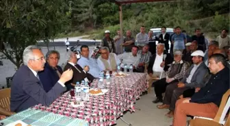 AK Parti Adayı Aydın, Gazipaşa'da Esnaf ve Köylüyle Buluştu