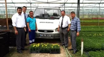 Alım Garantili Mevsimlik Süs Bitkisi Üretiminde İlk Teslimat Yapıldı