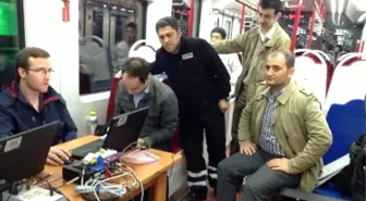 Samulaş Cnr Tramvaylarında Fren Testi Yaptı