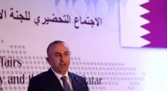 Çavuşoğlu ile Katar Dışişleri Bakanı Attiyah'ın Ortak Basın Toplantısı