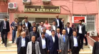 Bakan Yılmaz, Hazro'da