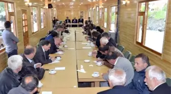 Başkan Gümrükçüoğlu Çaykara'da Çalışmaları Değerlendirdi