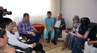 Recai Berber'den Maden Şehidi Ailelerine Ziyaret