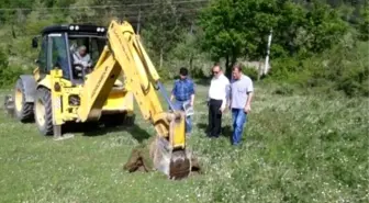 Ulus'ta TOKİ İçin Zemin Çalışması Başladı