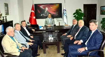Aosb'den Sgk İl Müdürü Canbolat'a 'Hayırlı Olsun' Ziyareti