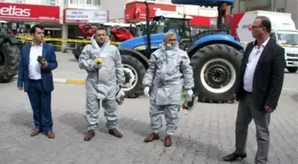 Çankırı'da Kargo Aracından Sızan Kimyasal Madde Korkuttu