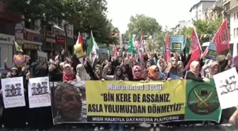 Mursi'ye Verilen İdam Cezası Protesto Edildi