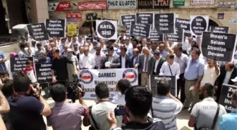 Mısır'daki İdam Kararları Şanlıurfa'da Protesto Edildi