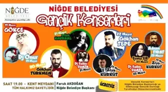 Gökhan Türkmen' 20 Mayıs'ta Niğde'de