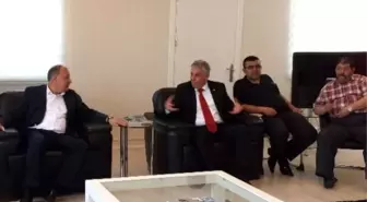 MHP Heyeti, Aesob'u Ziyaret Ederek Seçim Beyannamesini Anlattı