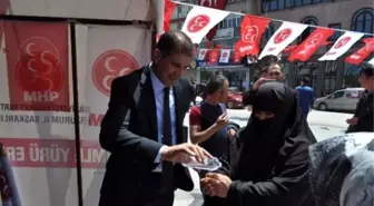 MHP'li Kaya'ya Seçmenden Yoğun İlgi