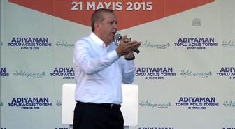 Erdoğan, Toplu Açılış Törenine Katıldı