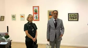 Feride Kartal Kişisel Resim Sergisini Açtı