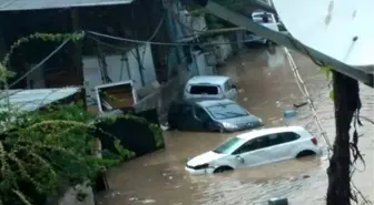 Sele Kapılan Kadını Kocası Kurtardı