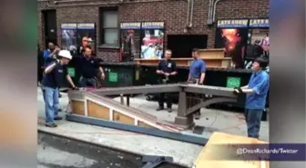 Letterman' Set Put İn Dumpsters The Day After Final Show