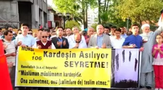 Çaycuma'da Mursi'nin İdam Kararına Protesto