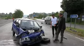 Kdz.ereğli'de Zincirleme Trafik Kazası: İki Yaralı