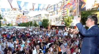 Milletvekili Adayı Sadullah Kısacık'ın Seçim Bürosunun Açılışı Mitinge Dönüştü