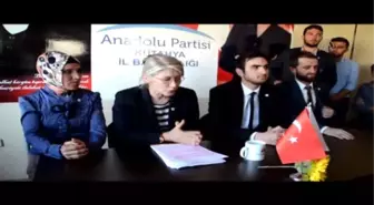 Anadolu Partisi Genel Başkanı Tarhan Açıklaması