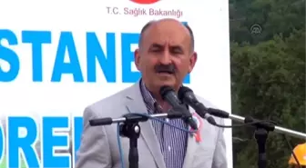 Sağlık Bakanı Müezzinoğlu, Temel Atma Töreninde