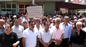 Samandağ'da Su Zammı Protesto Edildi