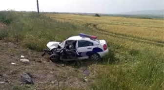 Trafik Kazası Geçiren Bir Polis Şehit Oldu