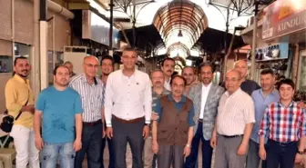 Atay, Esnafın Kahvaltısına Konuk Oldu