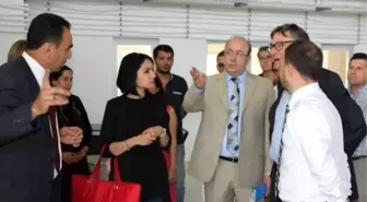 BM Heyeti Organik Zeytinyağı Fabrikasına Hayran Kaldı