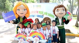 Çocuklar, '4.eko Okullar Çevre Şenliği'Nde Buluştu