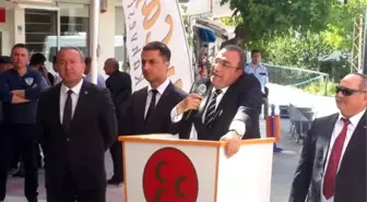 MHP Adayı Kayrıcı, Boğazkale'de halka hitap etti